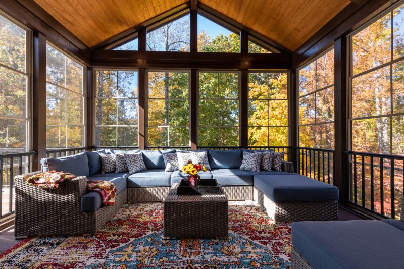 Sunroom with Outdoor Seating